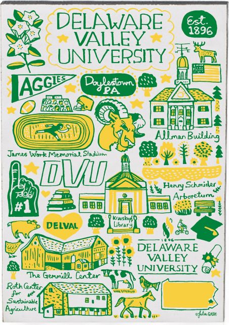Delaware Valley University Jumbo Magnet