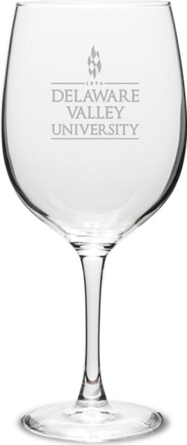 Delaware Valley University 19 oz. Wine Glass