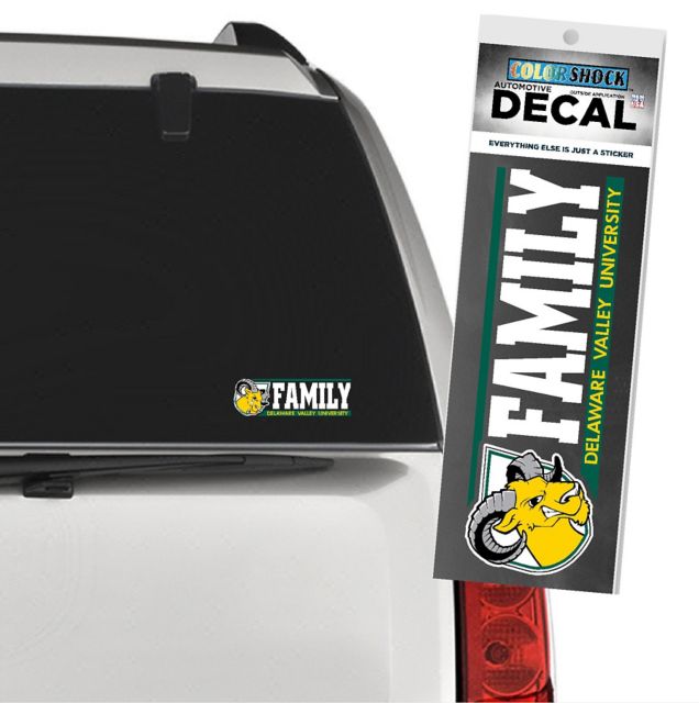Delaware Valley University Mascor Family Decal