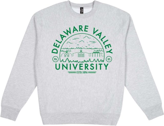 Delaware Valley University Premium Heavyweight Pullover Fleece Crewneck - ONLINE ONLY