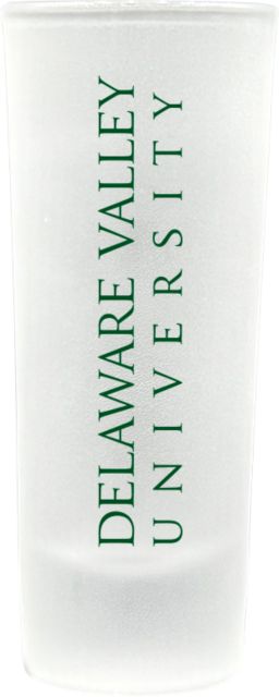 Delaware Valley University Frosted Collector's Glass