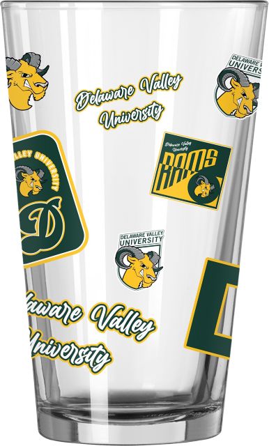 Delaware Valley University 16 oz. Pint Glass