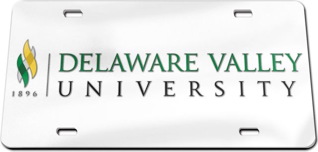 Delaware Valley University License Plate