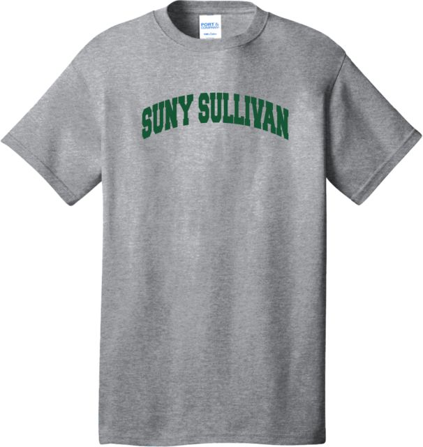 SUNY Sullivan County Community College Extended Athletic Heather T-Shirt SUNY Sullivan Community College Arched - ONLINE ONLY