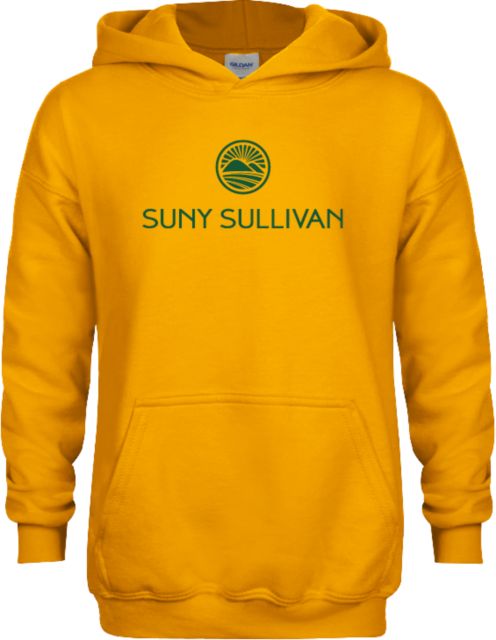 SUNY Sullivan County Community College Youth Fleece Hoodie SUNY Sullivan Stacked - ONLINE ONLY