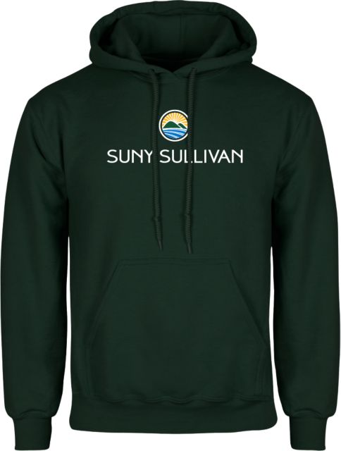 SUNY Sullivan County Community College Fleece Hood SUNY Sullivan Stacked - ONLINE ONLY