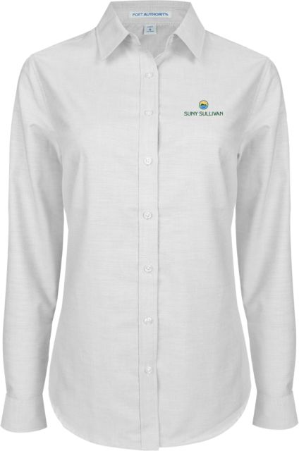 SUNY Sullivan County Community College Women's Oxford Shirt SUNY Sullivan Stacked - ONLINE ONLY