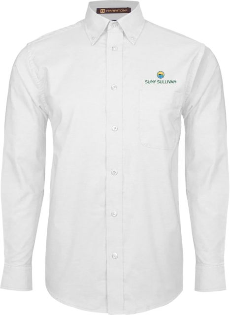 SUNY Sullivan County Community College Oxford Long Sleeve Shirt SUNY Sullivan Stacked - ONLINE ONLY