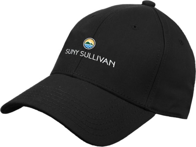 SUNY Sullivan County Community College Structured Adjustable Pro Style Hat SUNY Sullivan Stacked - ONLINE ONLY