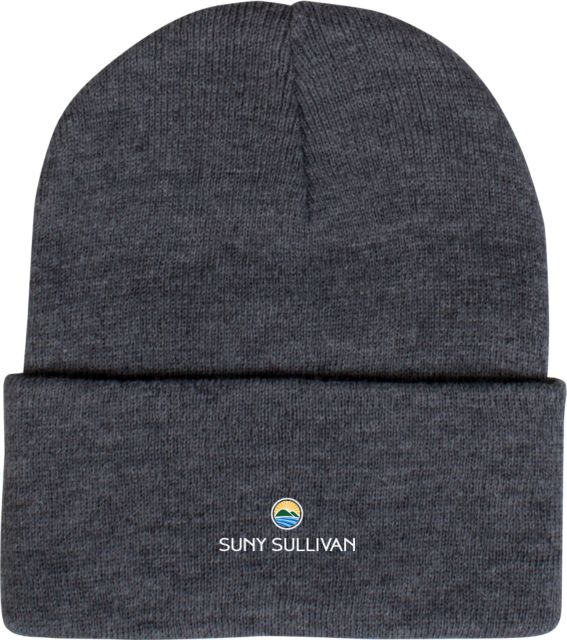 SUNY Sullivan County Community College Knit Beanie w/Cuff SUNY Sullivan Stacked - ONLINE ONLY