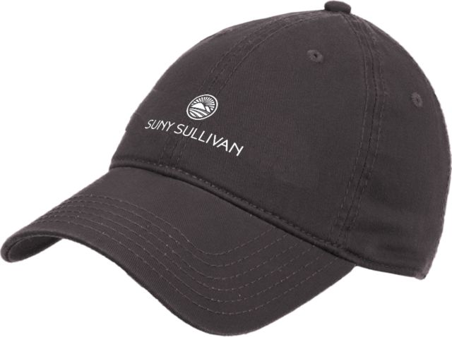 SUNY Sullivan County Community College Unstructured Adjustable Low Profile Hat SUNY Sullivan Stacked - ONLINE ONLY