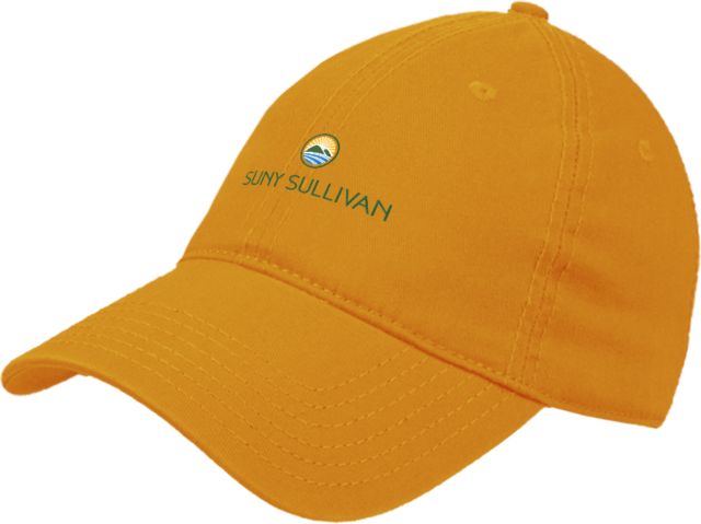 SUNY Sullivan County Community College Unstructured Adjustable Low Profile Hat SUNY Sullivan Stacked - ONLINE ONLY
