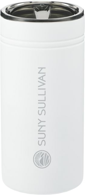 SUNY Sullivan County Community College Sherpa Vacuum Tumbler & Insulator 12oz SUNY Sullivan Flat Engraved - ONLINE ONLY