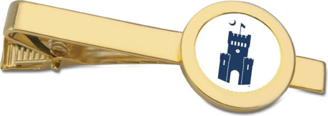 CSI Gold Tie Bar With Colored Medallian - ONLINE ONLY