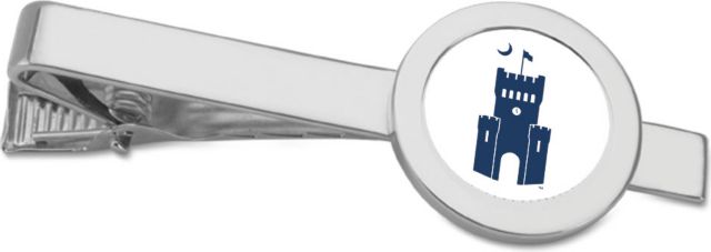 CSI Silver Tie Bar With Colored Medallian - ONLINE ONLY