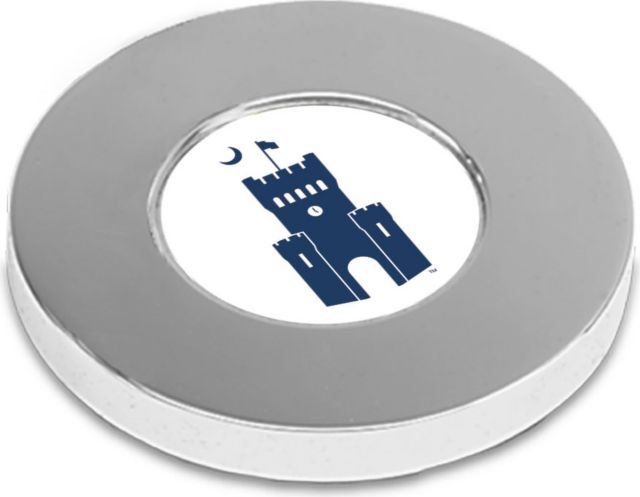 CSI Silver Paperwitheight (Gift Boxed) With Colored Medallion - ONLINE ONLY