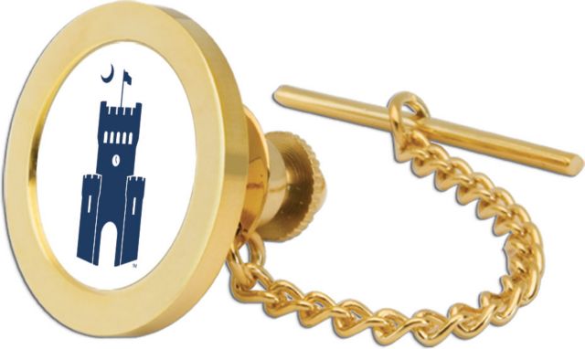 CSI Goldtie Tack/Lapel Pin Gift Boxed With Colored Medallion - ONLINE ONLY