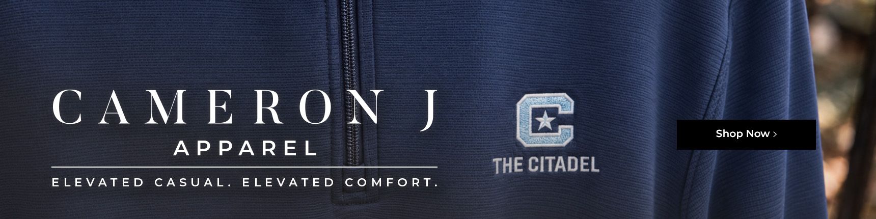 Cameron J apparel. Elevated casual. Elevated comfort.