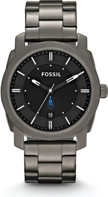 Fossil Machine Smoke Stainless Steel Watch - ONLINE ONLY