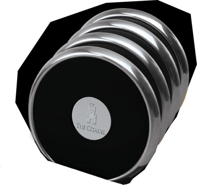 Four Round Silver Coaster - ONLINE ONLY