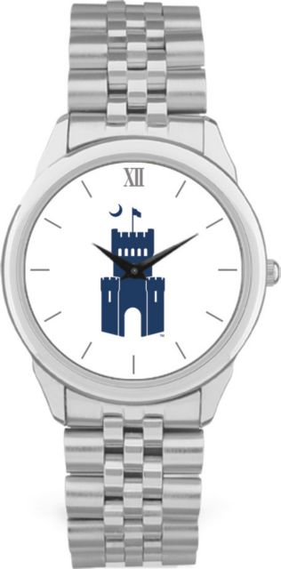 CSI Men's Silver Rolled Link Withristwithatch (Gift Box) With Colored Medallion - ONLINE ONLY