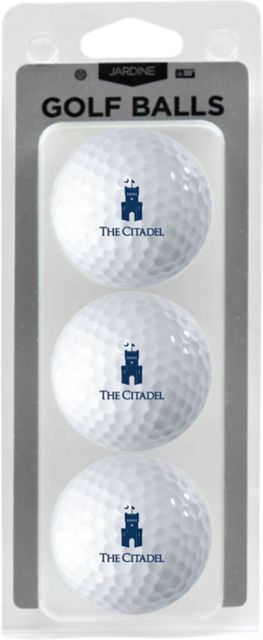 The Citadel 3 Pack Golf Balls