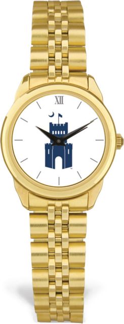 CSI Women's Gold Rolled Link Watch  (Gift Box) With Colored Medallion - ONLINE ONLY