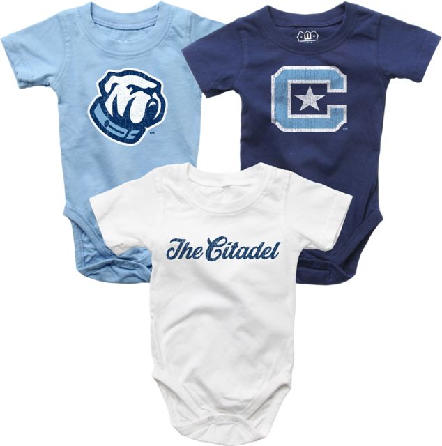 The Citadel Infant 3 Pack Bodysuit Set