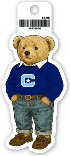 The Citadel Teddy Bear Vinyl Sticker