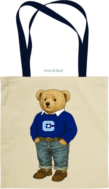 The Citadel Bear Tote Bag