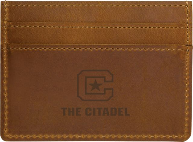 The Citadel Leather Card Holder