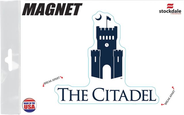 The Citadel Bulldogs 3 x 5 Magnet