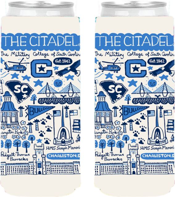 The Citadel Slim Can Coozie