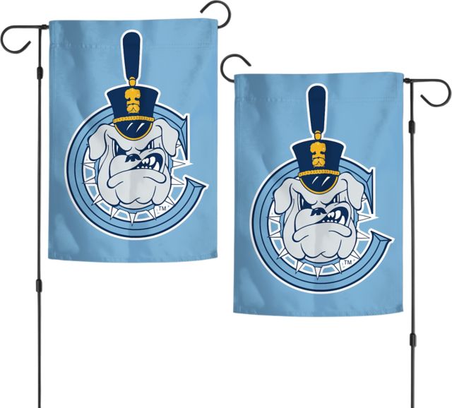 The Citadel Bulldogs Retro 12" x 18" Garden Flag