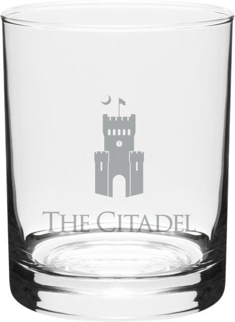 The Citadel 14 Oz. Bulldogs Glass