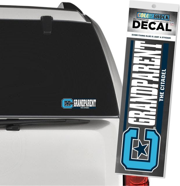 The Citadel Bulldogs Grandparent Decal