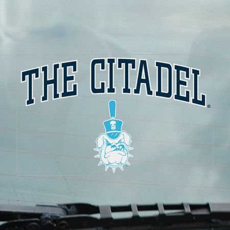 The Citadel Bulldogs Cling Decal