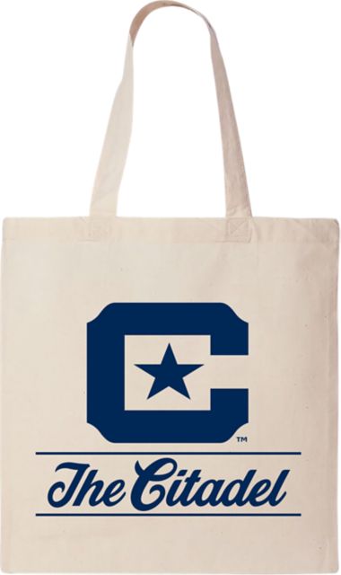 The Citadel 15 x 16 Canvas Tote Bag