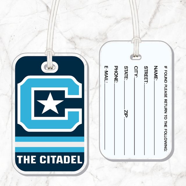 The Citadel Bag Tag