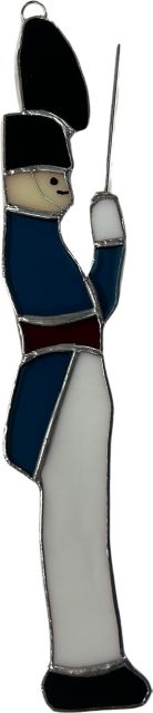 The Citadel 12'' Stained Glass Military Cadets