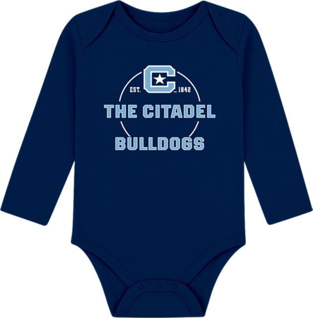 The Citadel Infant Long Sleeve Bodysuit