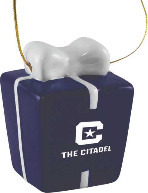 The Citadel Present Ornament