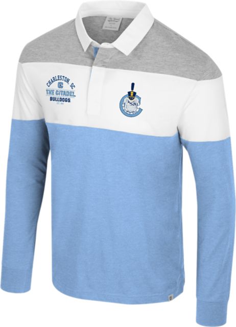 The Citadel Bulldogs Ground Floor Long Sleeve Rugby Polo
