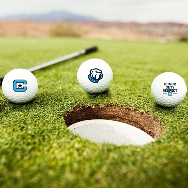 The Citadel Bulldogs Golfball 3-Pack