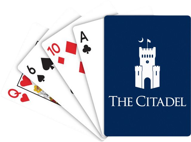The Citadel Bulldogs Playing Cards