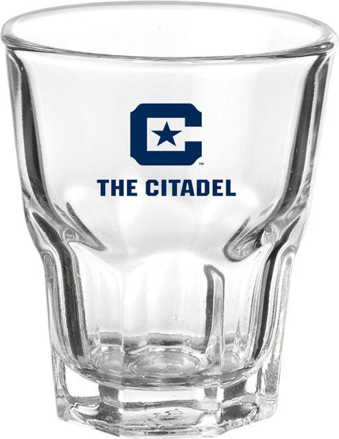 The Citadel 1.5 oz. Collectors Glass