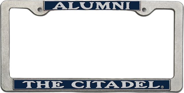 The Citadel Alumni License Plate Frame