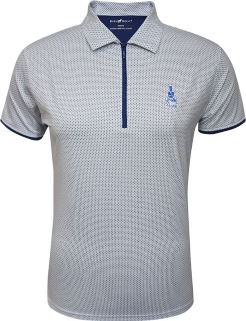 The Citadel Women's Bulldogs 1/4 Zip Polo
