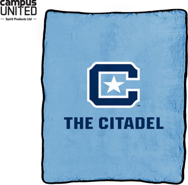 The Citadel Silk Touch Throw Blanket