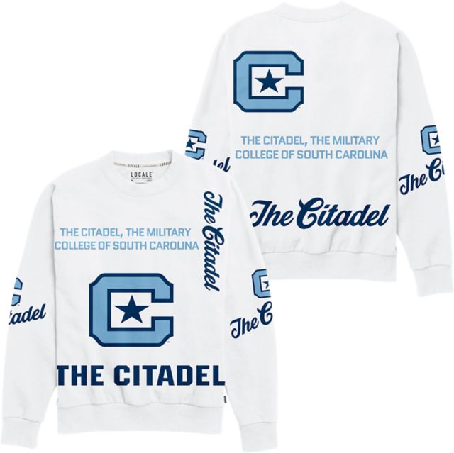 The Citadel Women's Collage Kelsey Crewneck Sweatshirt